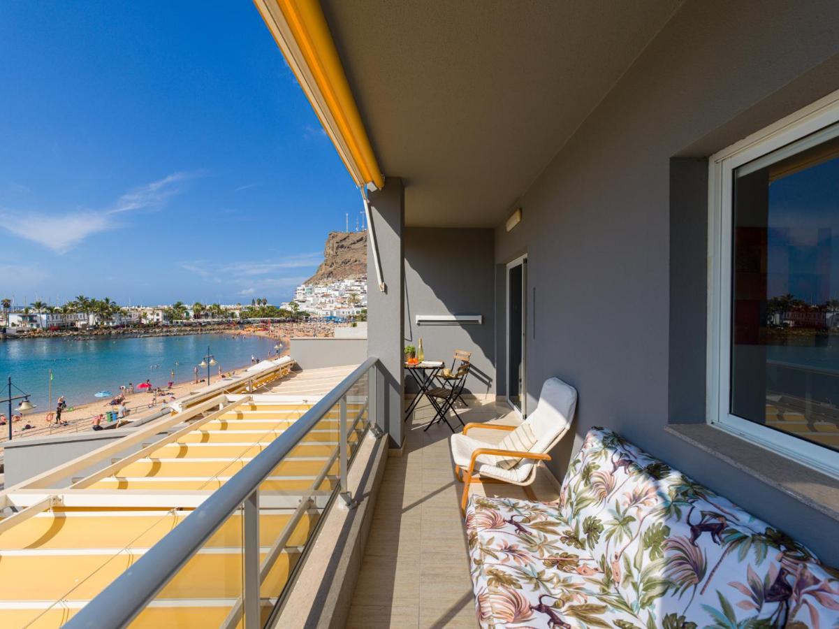 First Line Mogan Beach - Parking Free Eksteriør billede