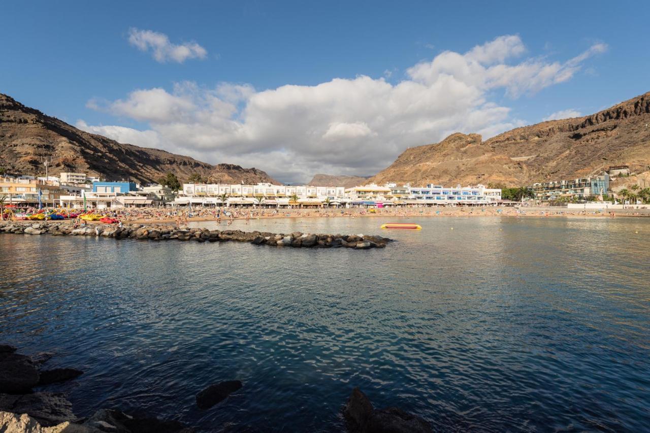 First Line Mogan Beach - Parking Free Eksteriør billede